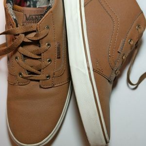 WORN ONE: Leather Vans